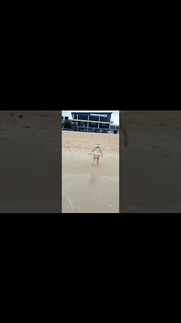 Child fun #shorts #beach