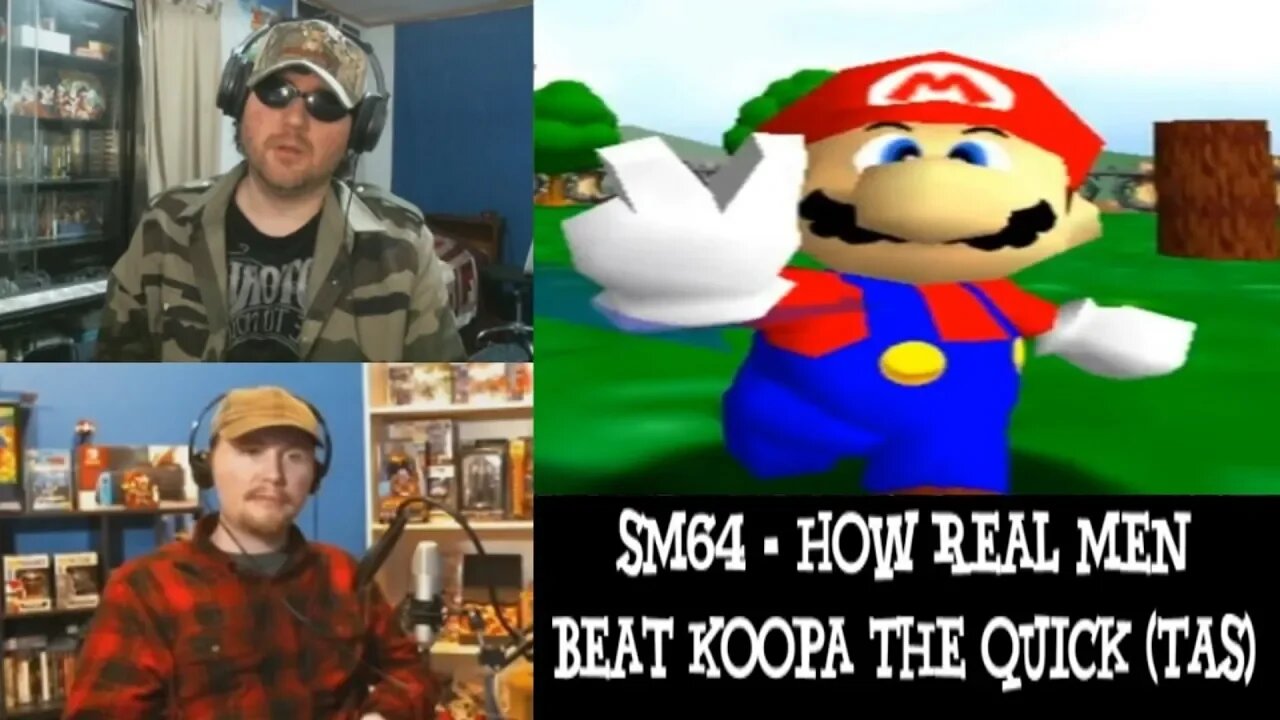 SM64 - How Real Men Beat Koopa The Quick (TAS) REACTION!! *ADULTS ONLY*