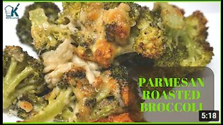 Parmesan Roasted Broccoli - EASY MEAL - EASY SIDE DISH - LOW CARB & KETO ALL THE WAY!