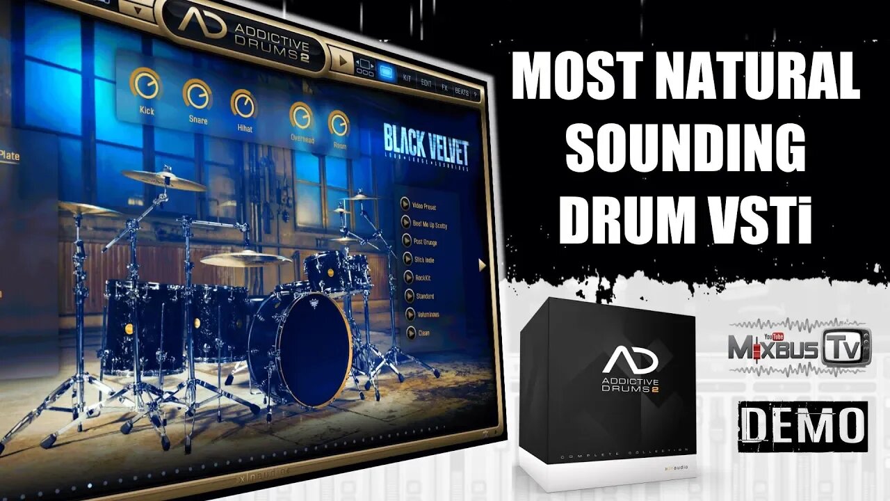 The Ultimate Drum Production Plugin: XLN Addictive Drums 2 Rock Metal Hip Hop Electro