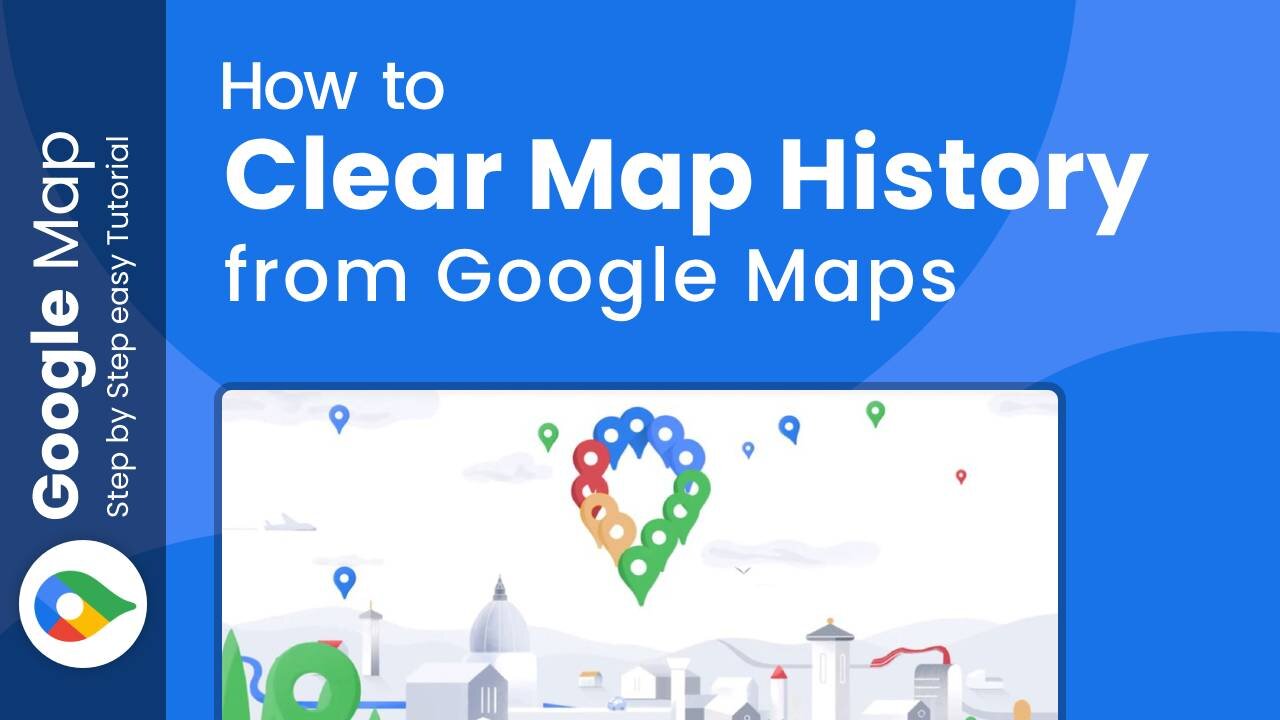 🌍🔍 How to clear google maps history 🚀🗺️