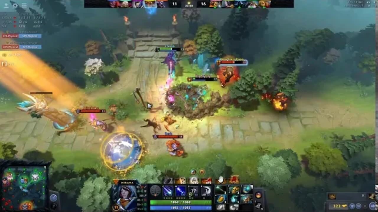 (Highlights) (Dota 2) Só as frecha certeira