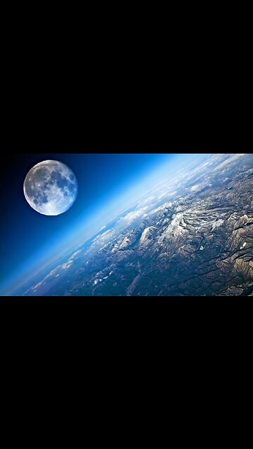 Earth view from Space science nature short video_1080p