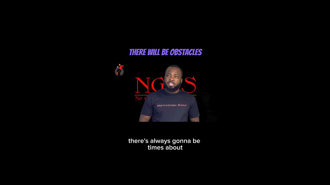 There Will Be Obstacles #dayodman #motivation #life #challenges #eeyayyahh