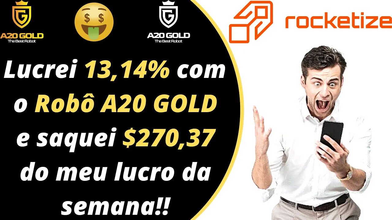 Robô A20 GOLD - Eles estão lucrando enquanto você dorme, é assim que os bancos ganham dinheiro!