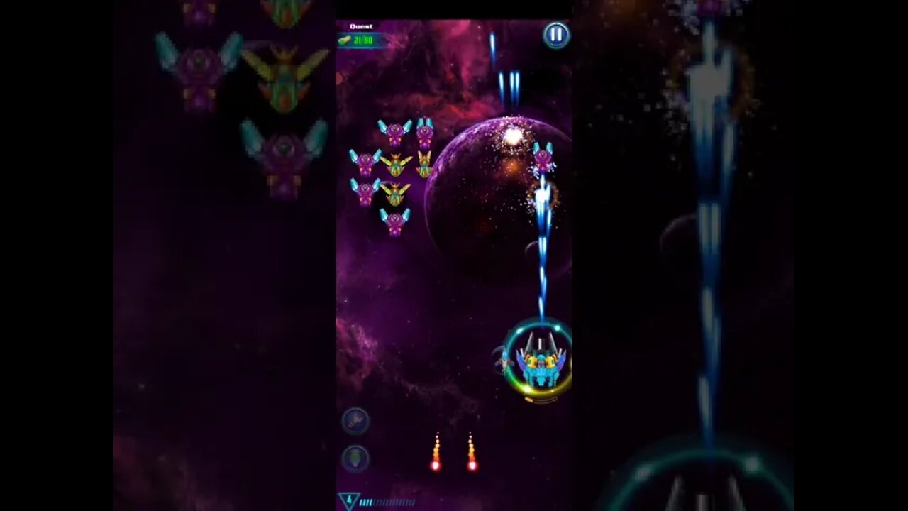 GALAXY ATTACK ALIEN SHOOTER LEVEL 16 CRAZY