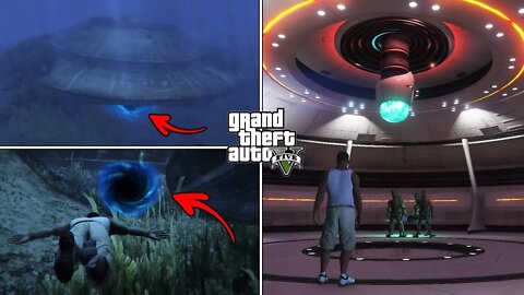 What is inside the Underwater UFO in GTA 5