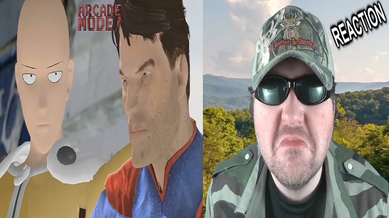 Saitama (One Punch Man) vs. SuperMan - Arcade Mode! [Episode 3] REACTION!!! (BBT)