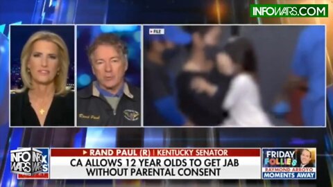 Rand Paul Warns Children Should Not Take Experimental COVID Vax And More