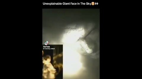 GIANT FACE IN THE SKY