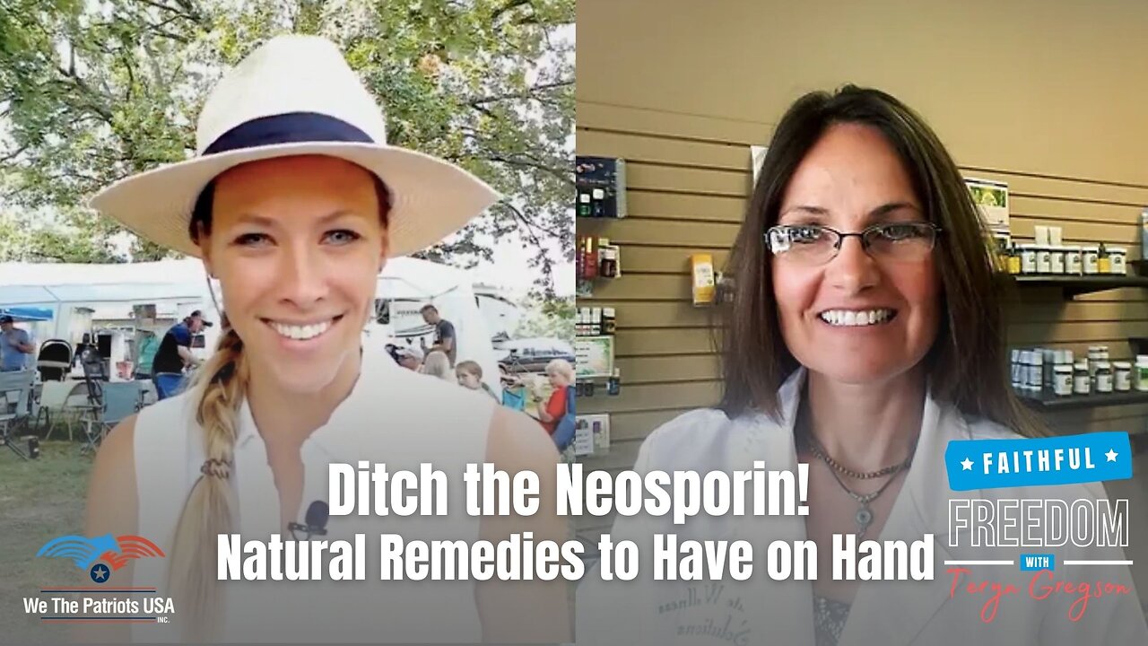 Ditch the Neosporin! Natural Remedies to Have on Hand or in Your Diaper Bag | Teryn Gregson Episode 103