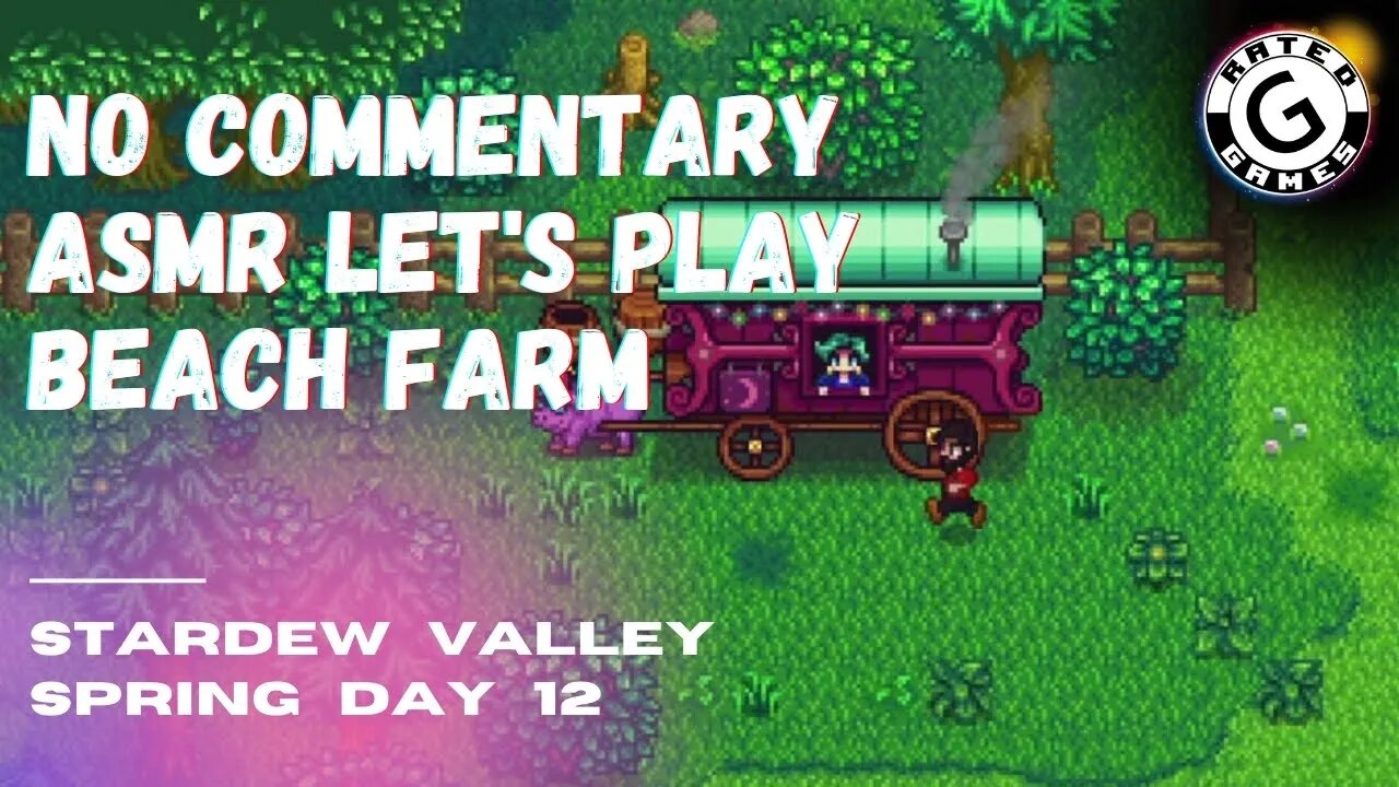 Stardew Valley No Commentary - Family Friendly Lets Play on Nintendo Switch - Spring Day 12