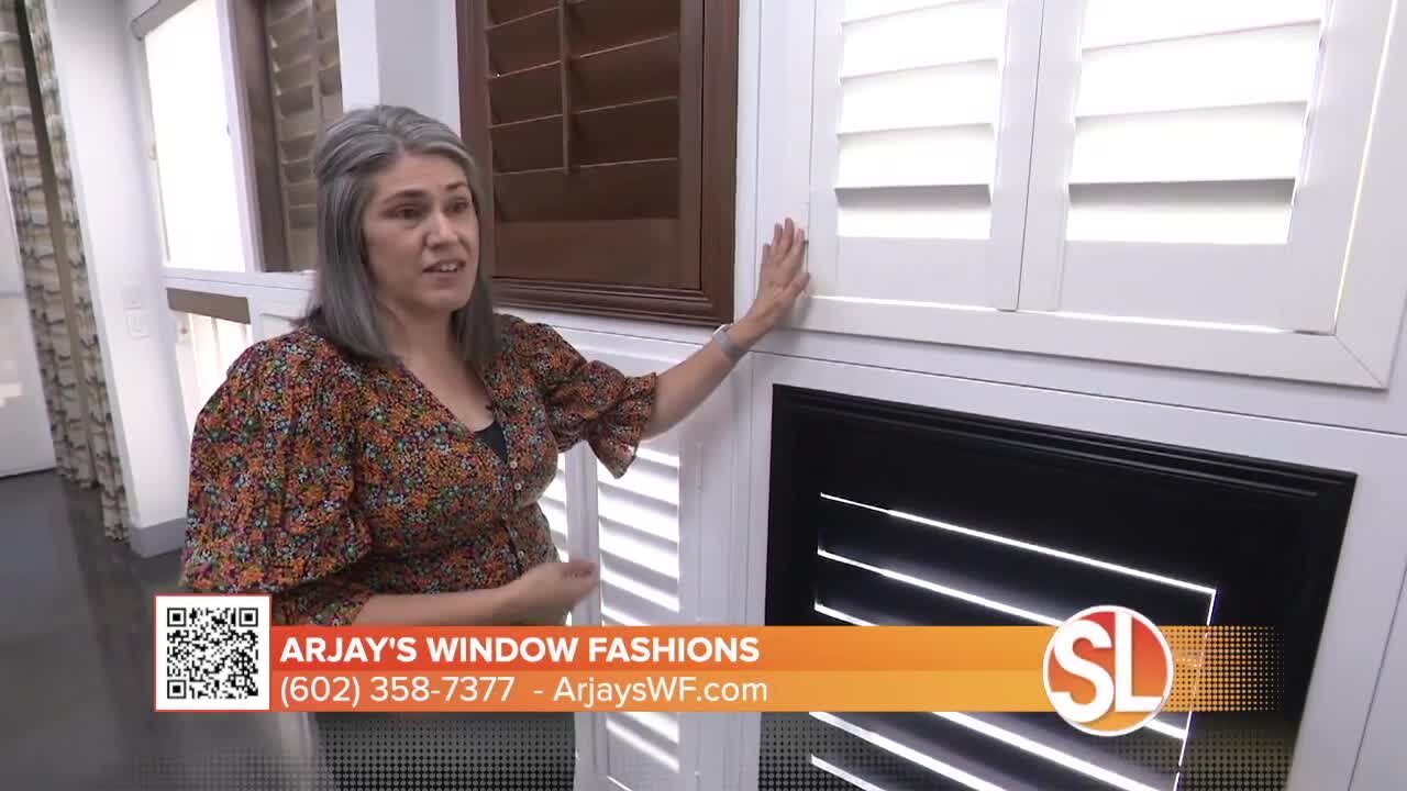 The showroom is open! Look, touch and feel all that Arjay's Window Fashions offers