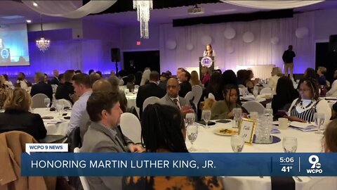 Hundreds march to honor Martin Luther King Jr.