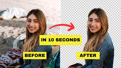 How to Remove Photo Background in 10 Seconds Using Online AI Tool for Free - Mr. Beast Photo