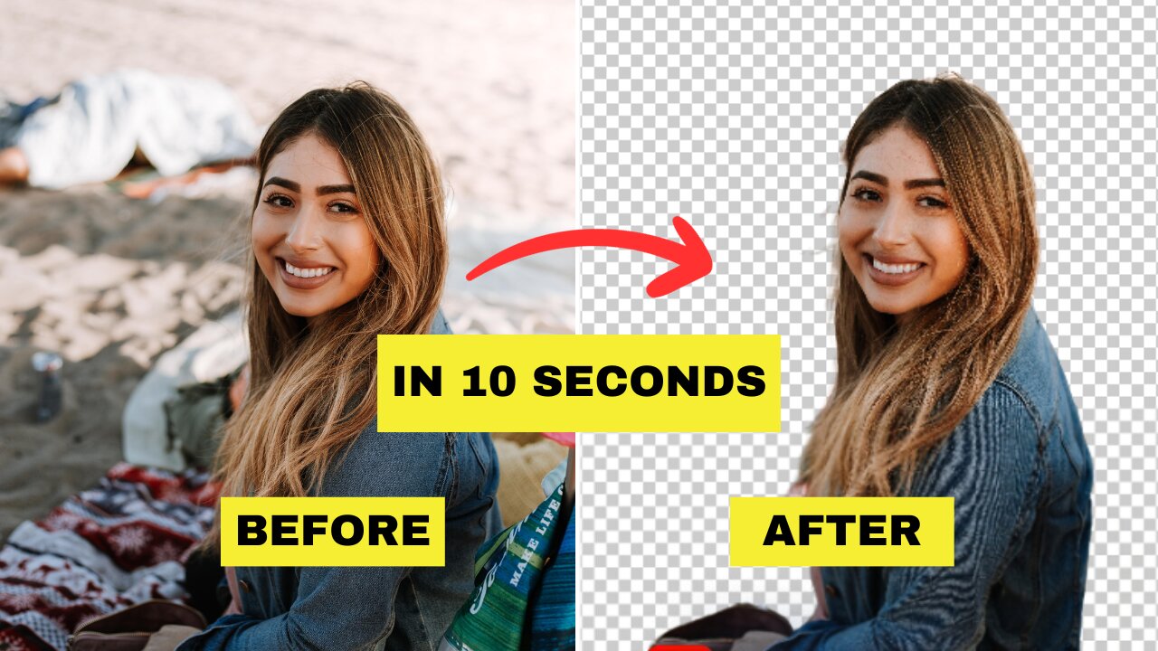 How to Remove Photo Background in 10 Seconds Using Online AI Tool for Free - Mr. Beast Photo