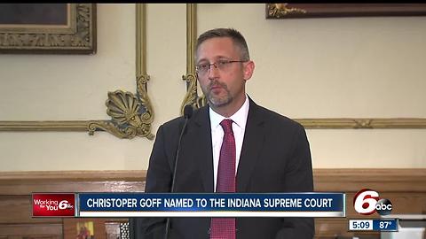 Gov. Holcomb chooses Ind. Supreme Court justice, 2015 letter shows insight into career