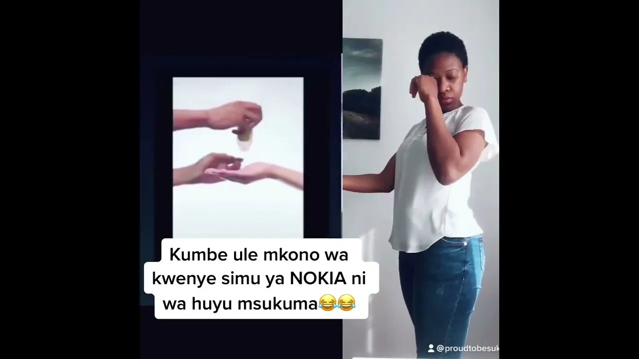 Kumbe Ule mkono wa kwenye NOKIA nai wa huyu Msukuma..2021