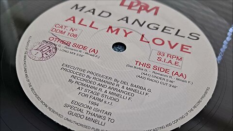 Mad Angels - All My Love (Long Mix)