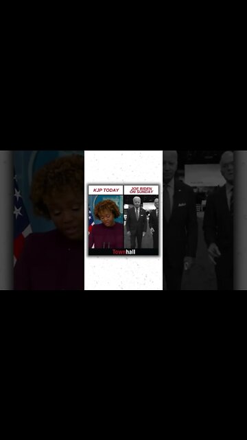 Karine Jean-Pierre desperately tries to contextualize Biden saying "the pandemic is over" #shorts