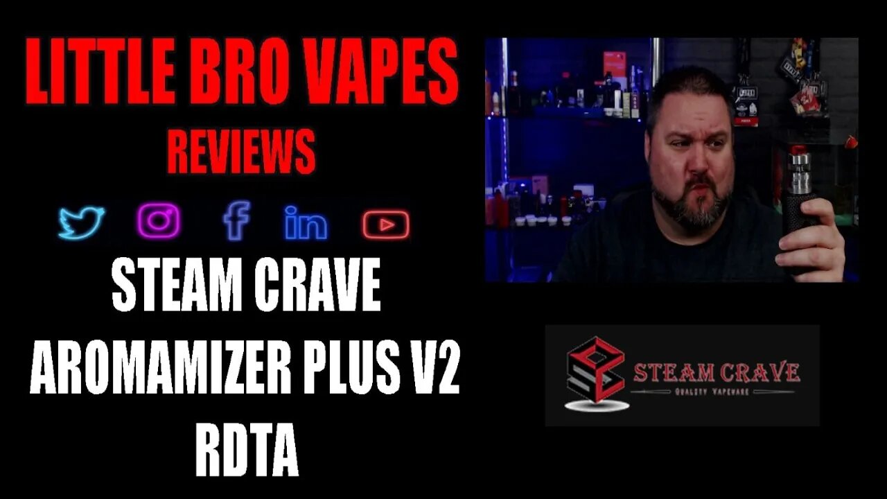 STEAM CRAVE AROMAMIZER PLUS V2 RDTA PLUS BUILD