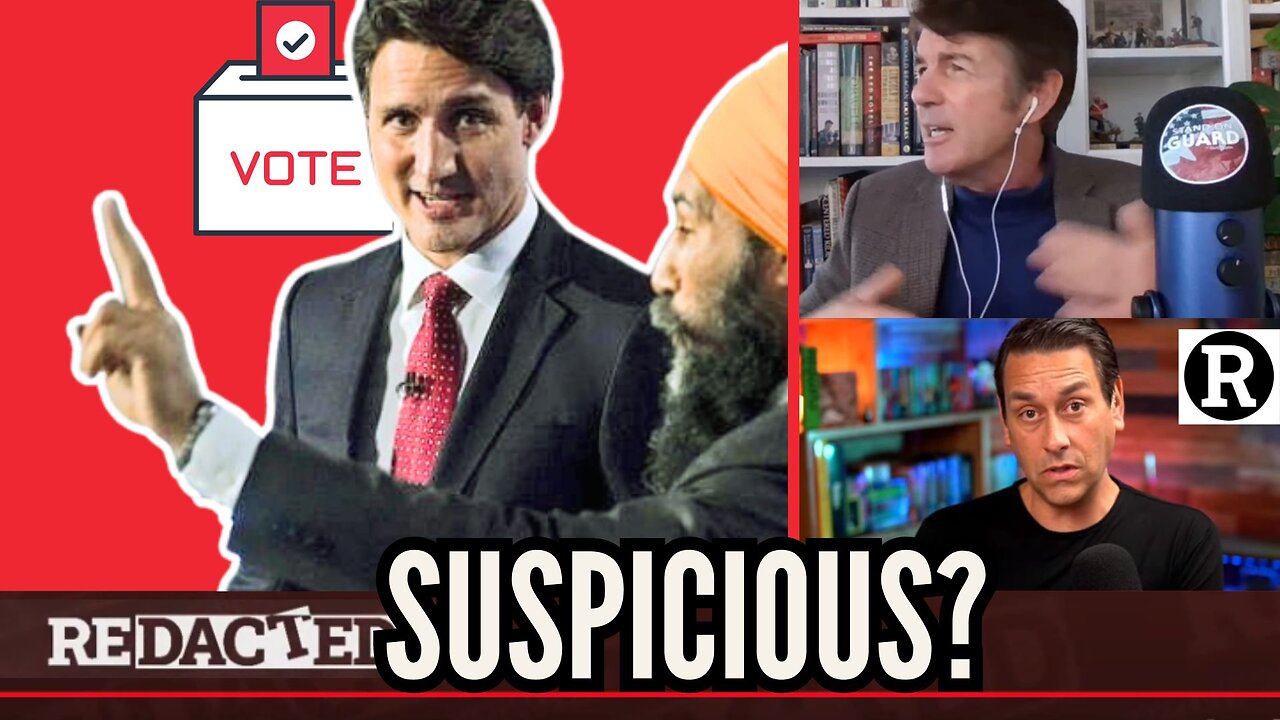 Is Justin Trudeau Copying United States Elections? |David Krayden Reports on Redacted #biden #trump