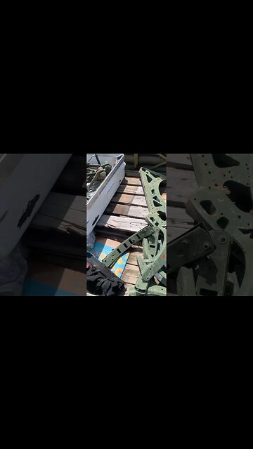 HMMWV parts at the Denton Military Vehicle Show