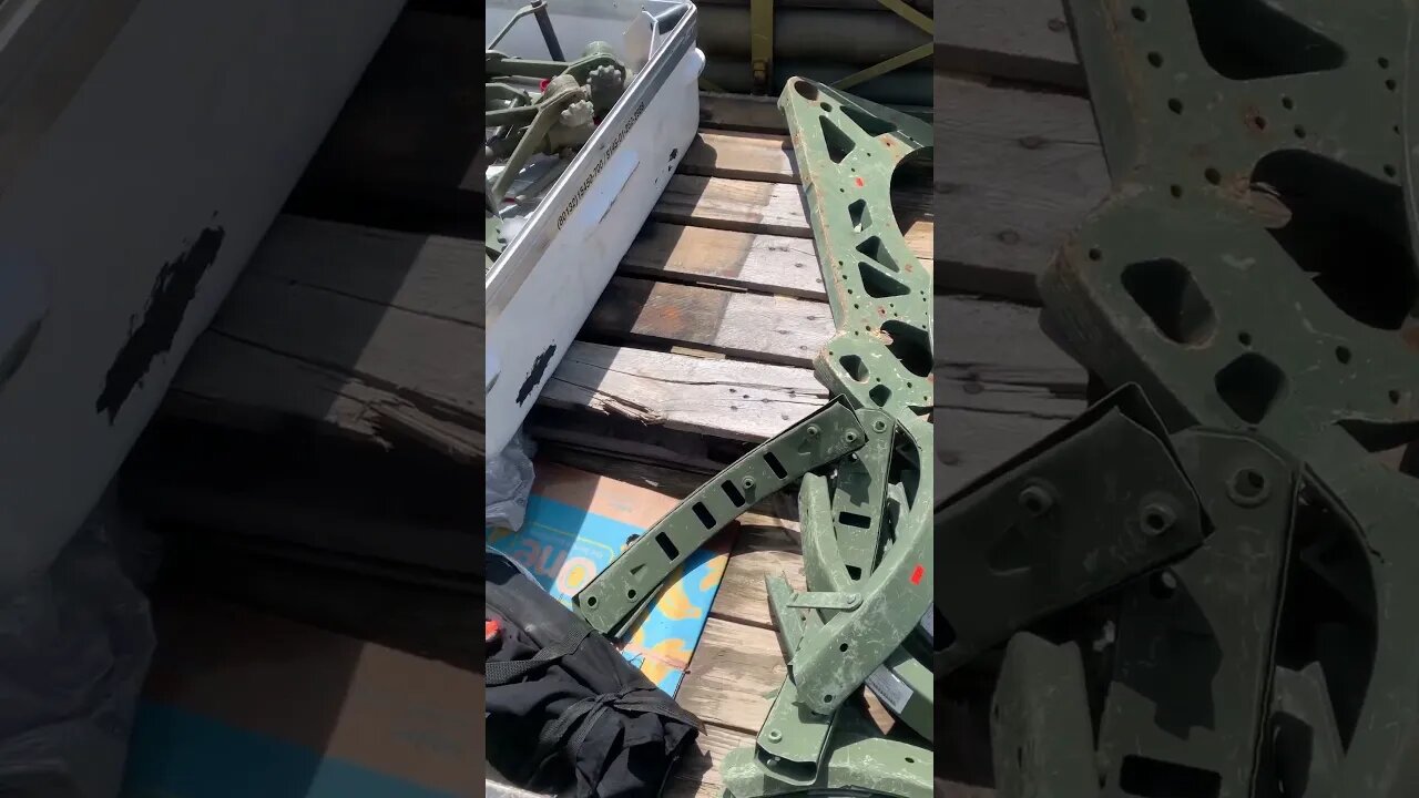 HMMWV parts at the Denton Military Vehicle Show