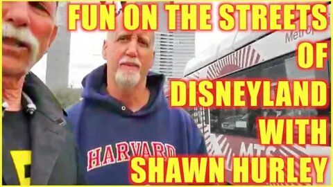 🔥FUN ON THE STREETS OF DISNEYLAND WITH SHAWN HURLEY