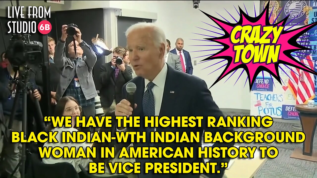 Joe Biden Gets the Young Dems Jazzed Up! (Crazy Town)