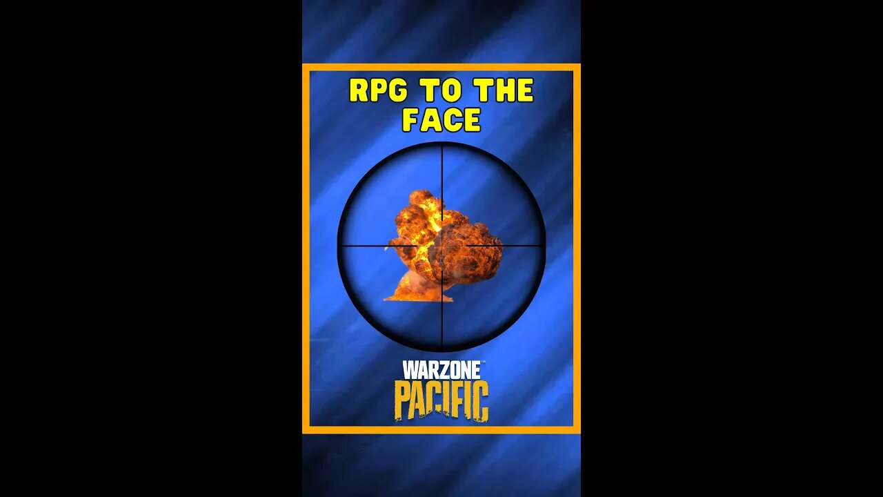 RPG TO THE FACE! 😭 | Warzone Shorts #shorts