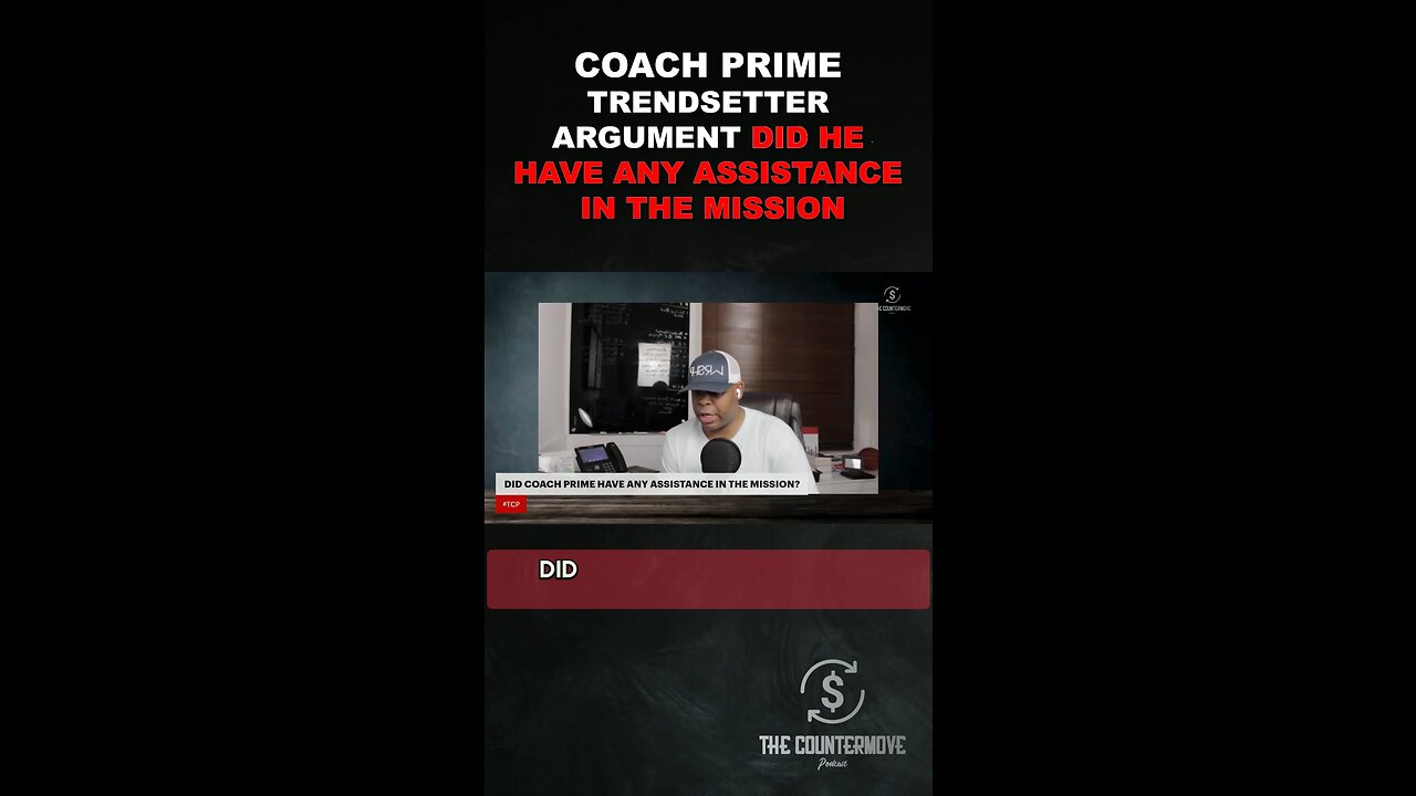 TRENDSETTER ARGUMENT: Did Coach Prime have any Assistance in the Mission?…🤔