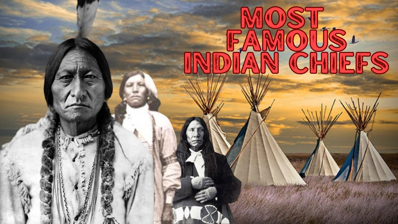 The Most Famous Indian Chiefs In The West