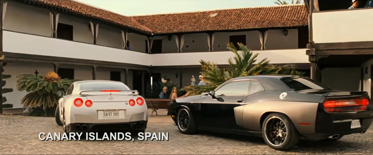 FAST and FURIOUS 6 - Opening Race GT-R & SRT8