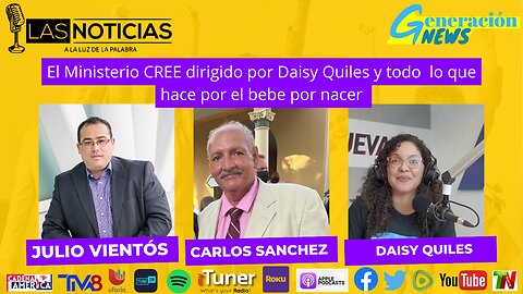 El Ministerio CREE dirigido por Daisy Quiles y todo lo que hace por el bebe por nacer (2da parte)