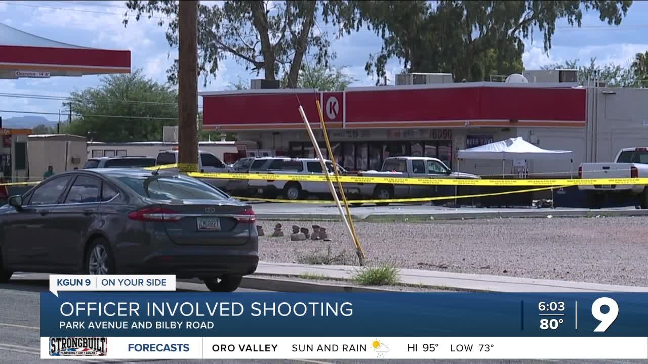 Officer-involved shooting on South Park Avenue Thursday