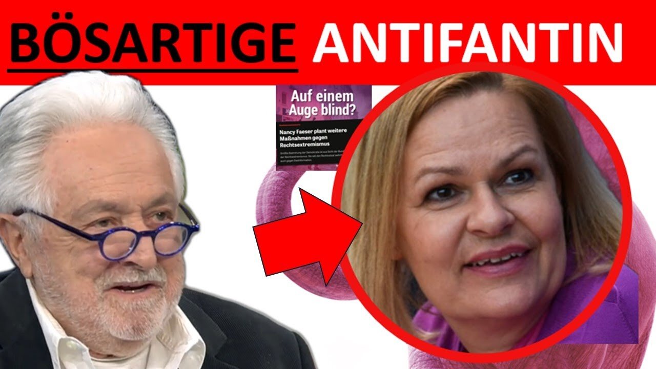 💥LINKSRADIKALE LÜGNERIN OHNE GEWISSEN 🤮💥BRODER RECHNET MIT NANCY FAESER AB