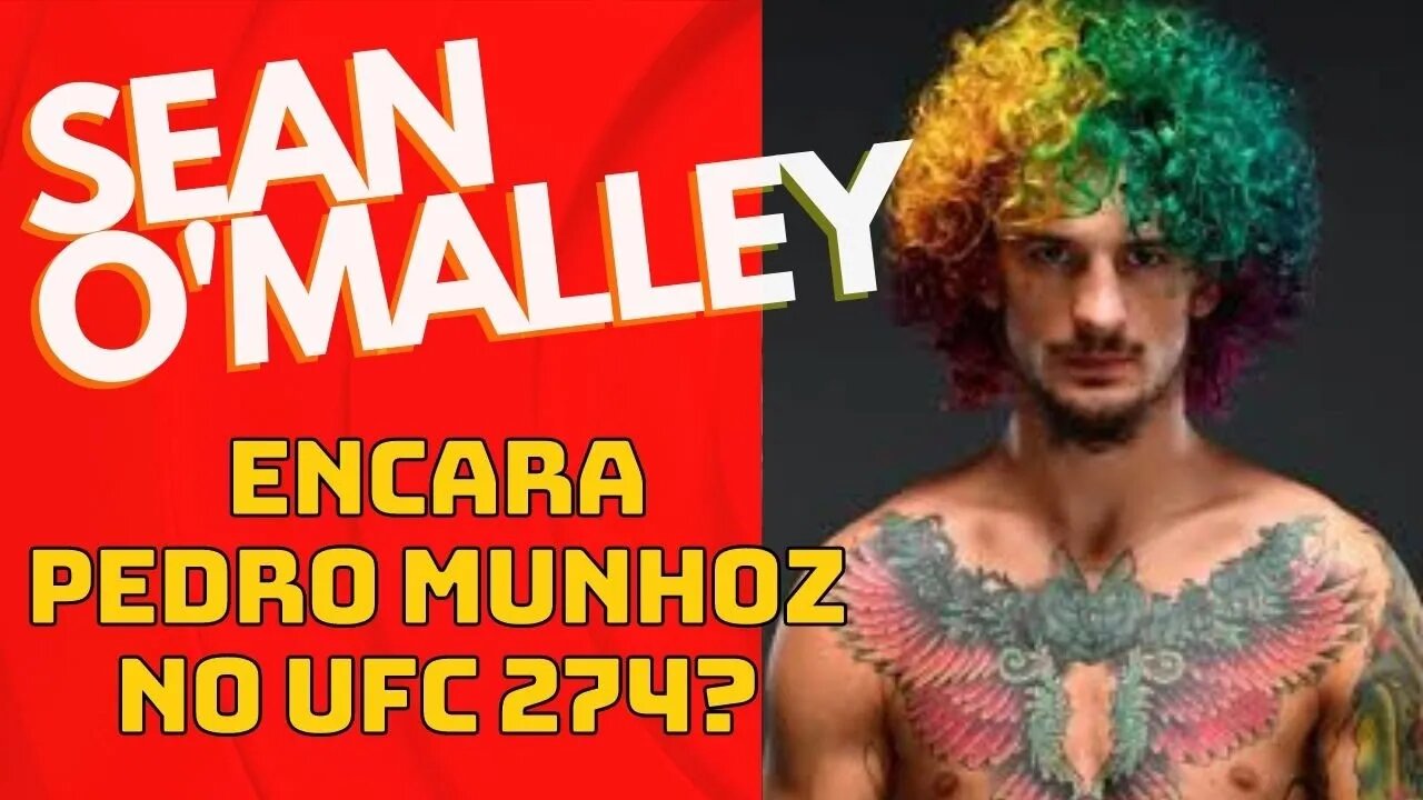 O'Malley x Pedro Munhoz no Ufc 274?