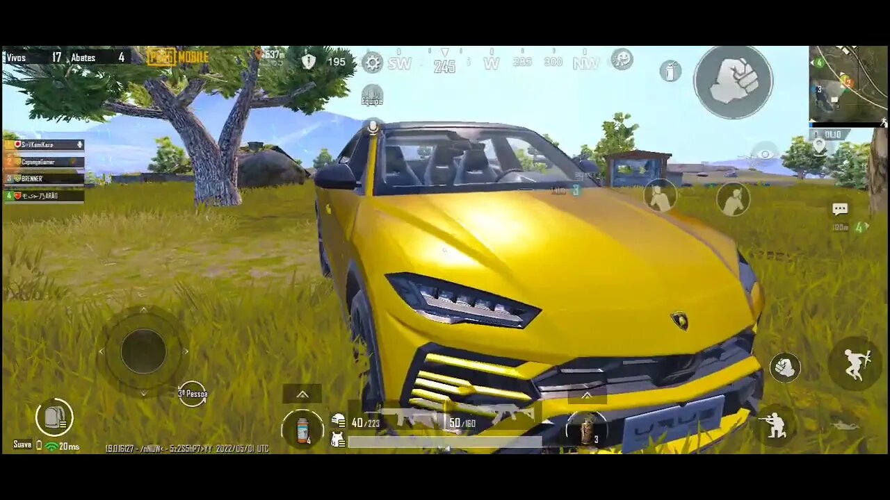 Mais uma play jogando PUBG Mobile.(1)