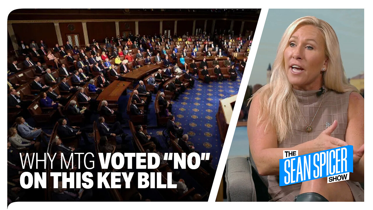Why MTG voted NO on this key spending bill