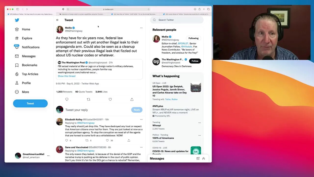 GAMcast Live! Biggest Story of September 7, 2022. Debunking latest Deep State hoax about Trump havin