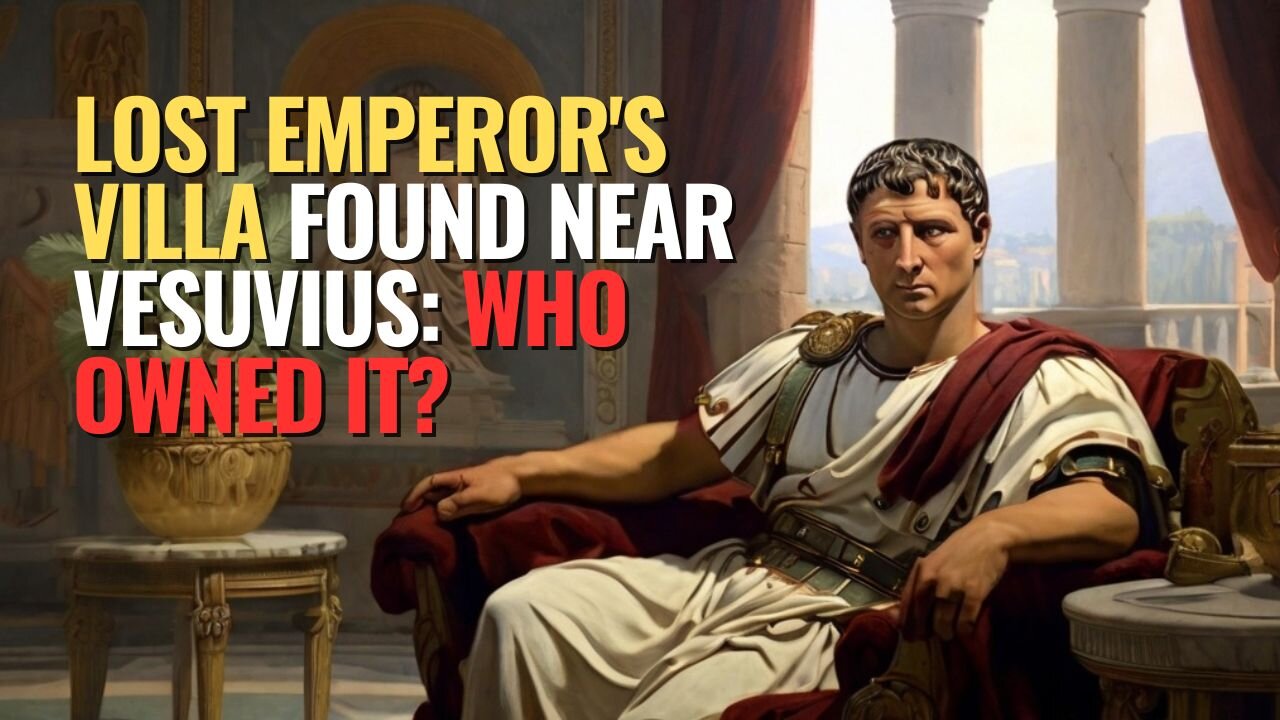 Lost Emperor's Villa Found Near Vesuvius: Who Owned It?