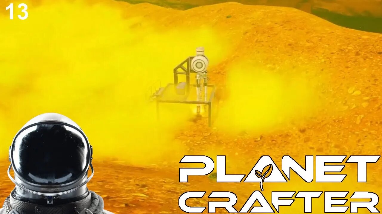 Using machinery to harvest unlimited resources #ThePlanetCrafter #TheArcanum