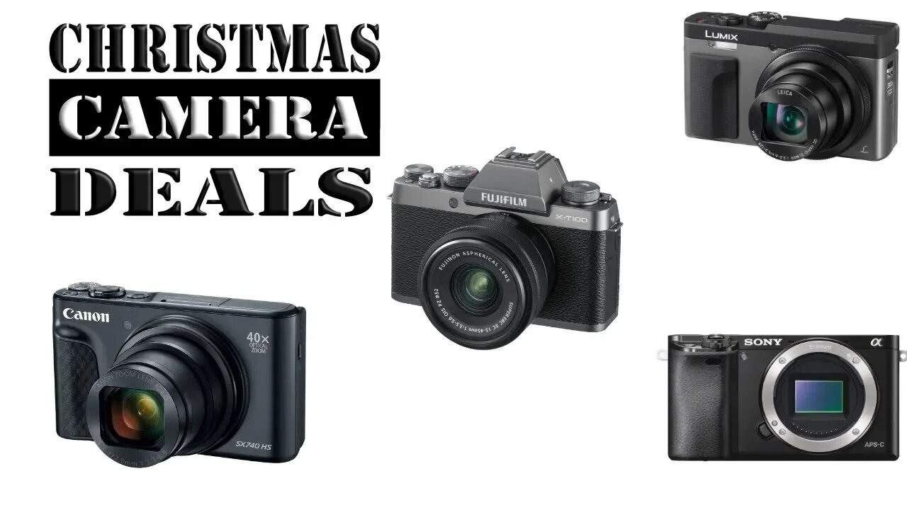 Let's talk Christmas Camera Deals - 4k Live Stream