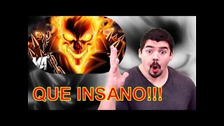 REACT Motoqueiro Fantasma (Marvel) - Motor M4rkim - MELHOR DO MUNDO