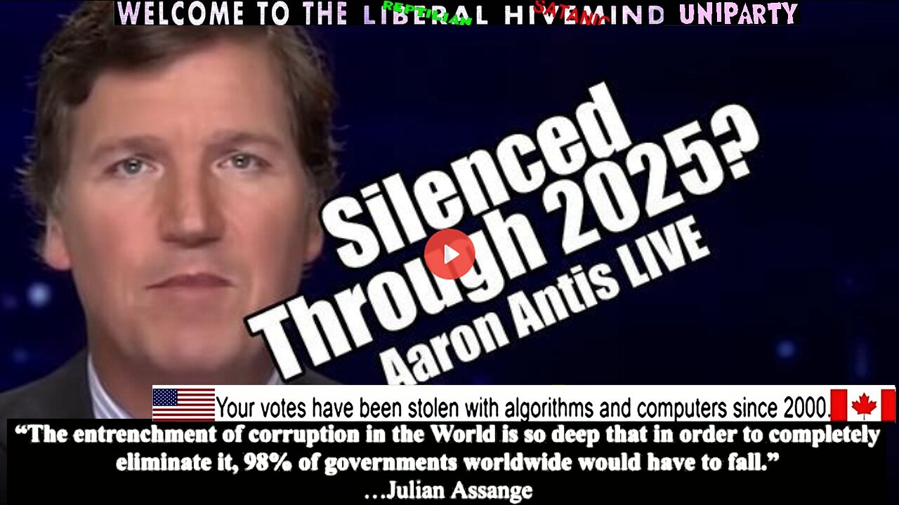 Tucker Silenced Through 2025? Aaron Antis LIVE. B2T Show Apr 26, 2023