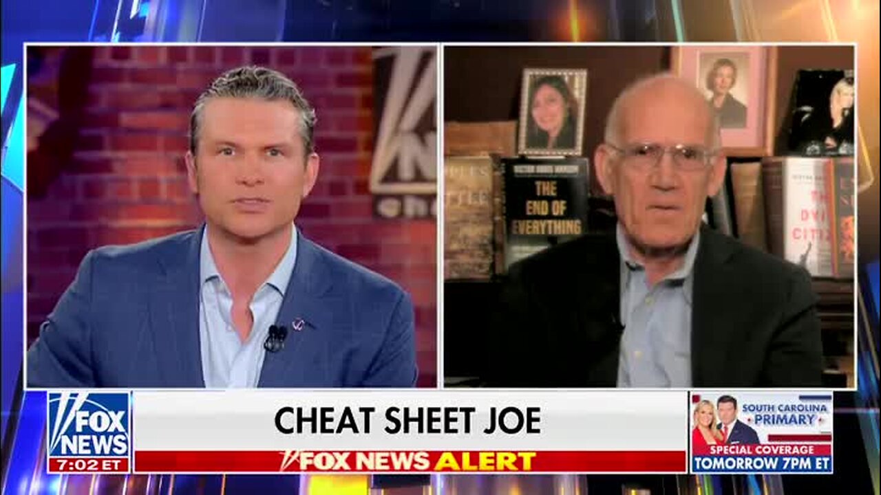 ‘He Is Starting to Become a Howard Hughes President’: Victor Davis Hanson on Biden