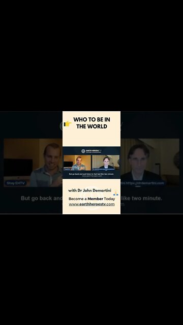 WHO TO BE IN THE WORLD #EHTV #shorts