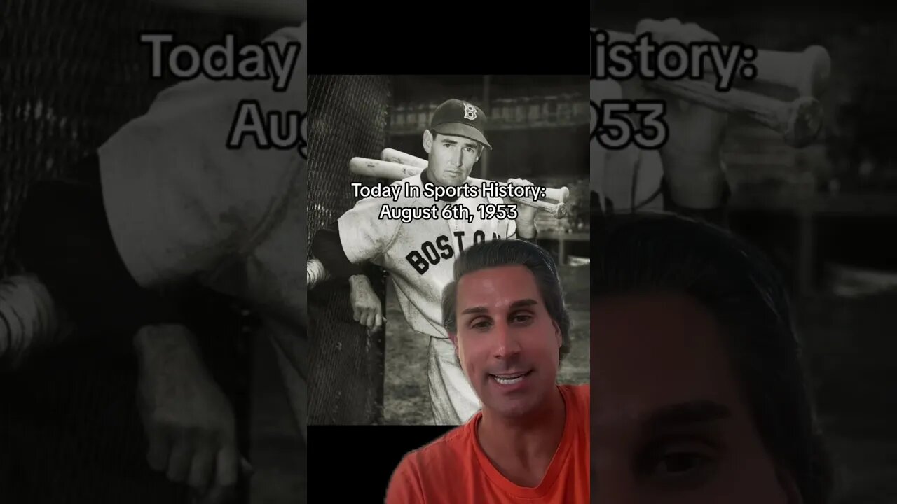 TODAY IN SPORTS HISTORY: 8/6/1953 #shorts