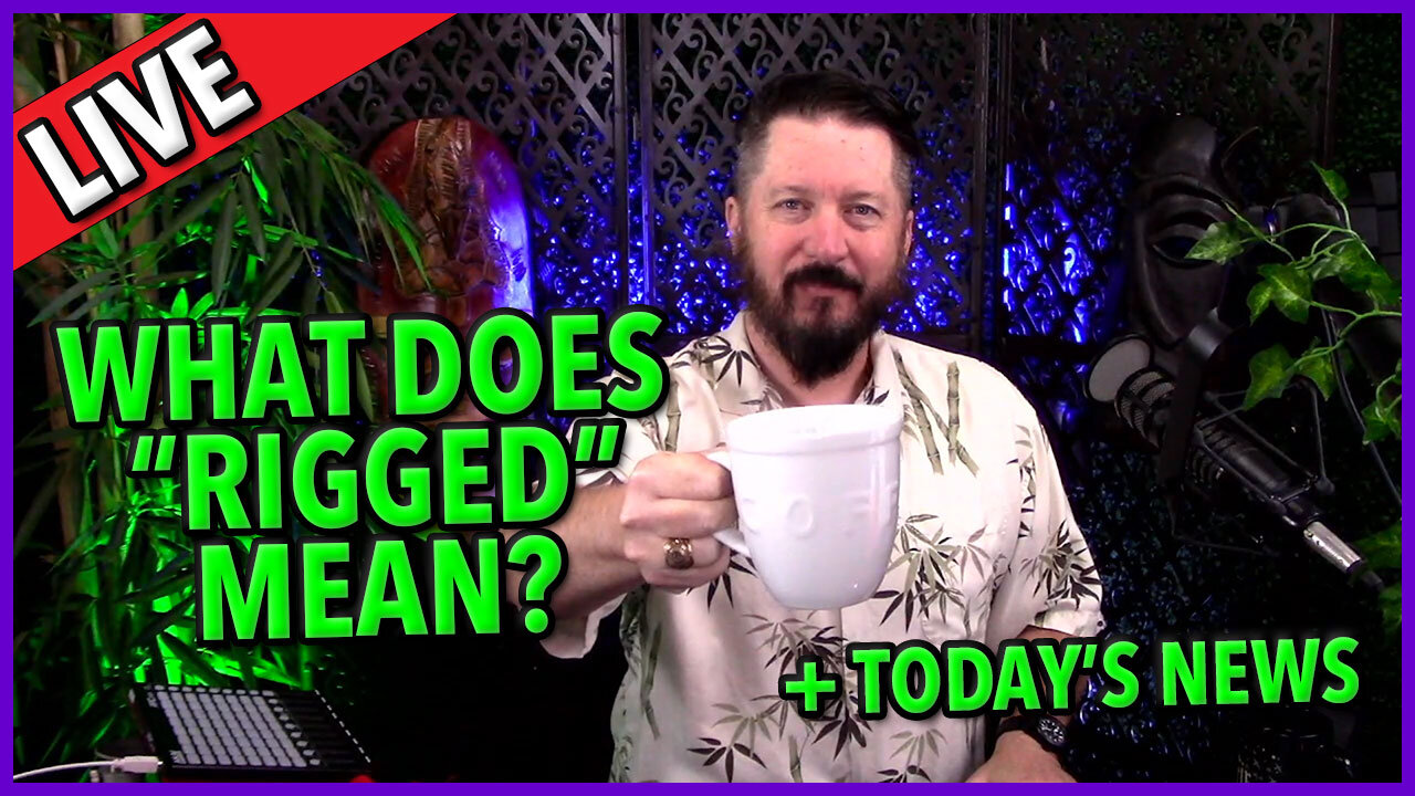 C&N 025 ☕ What Does #Rigged Mean? 🔥 #Twitter CEO + #eurovision & Today's News #factcheckfriday